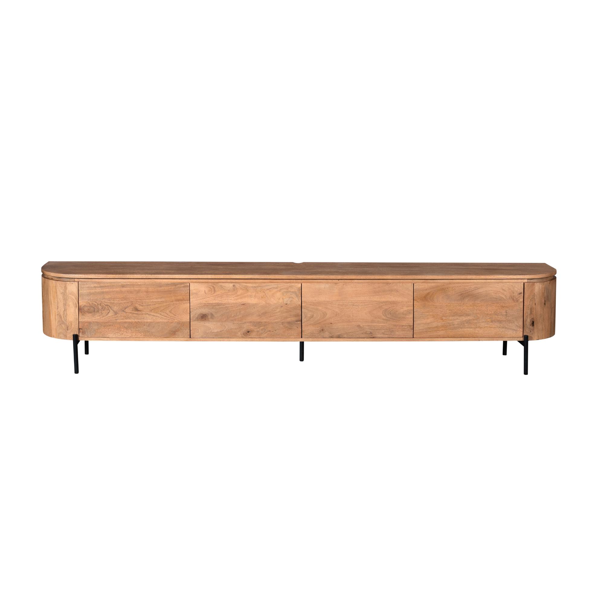 Tv meubel Excellent Naturel Mangohout 240 cm - Image 12