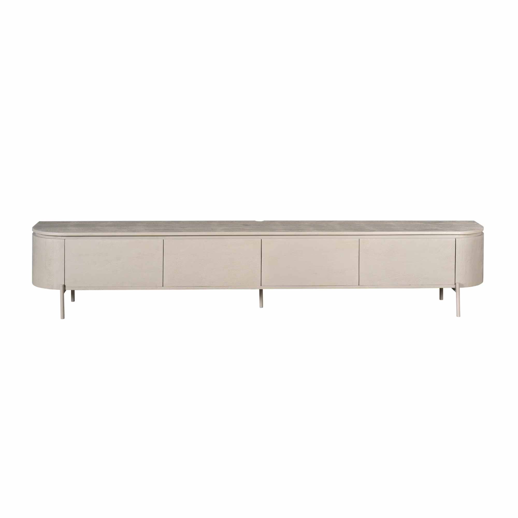 Tv meubel Excellent Taupe Mangohout 240 cm - Image 6
