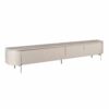 STF-1724_6 Tv meubel Excellent Taupe Mangohout 240 cm - Image 7