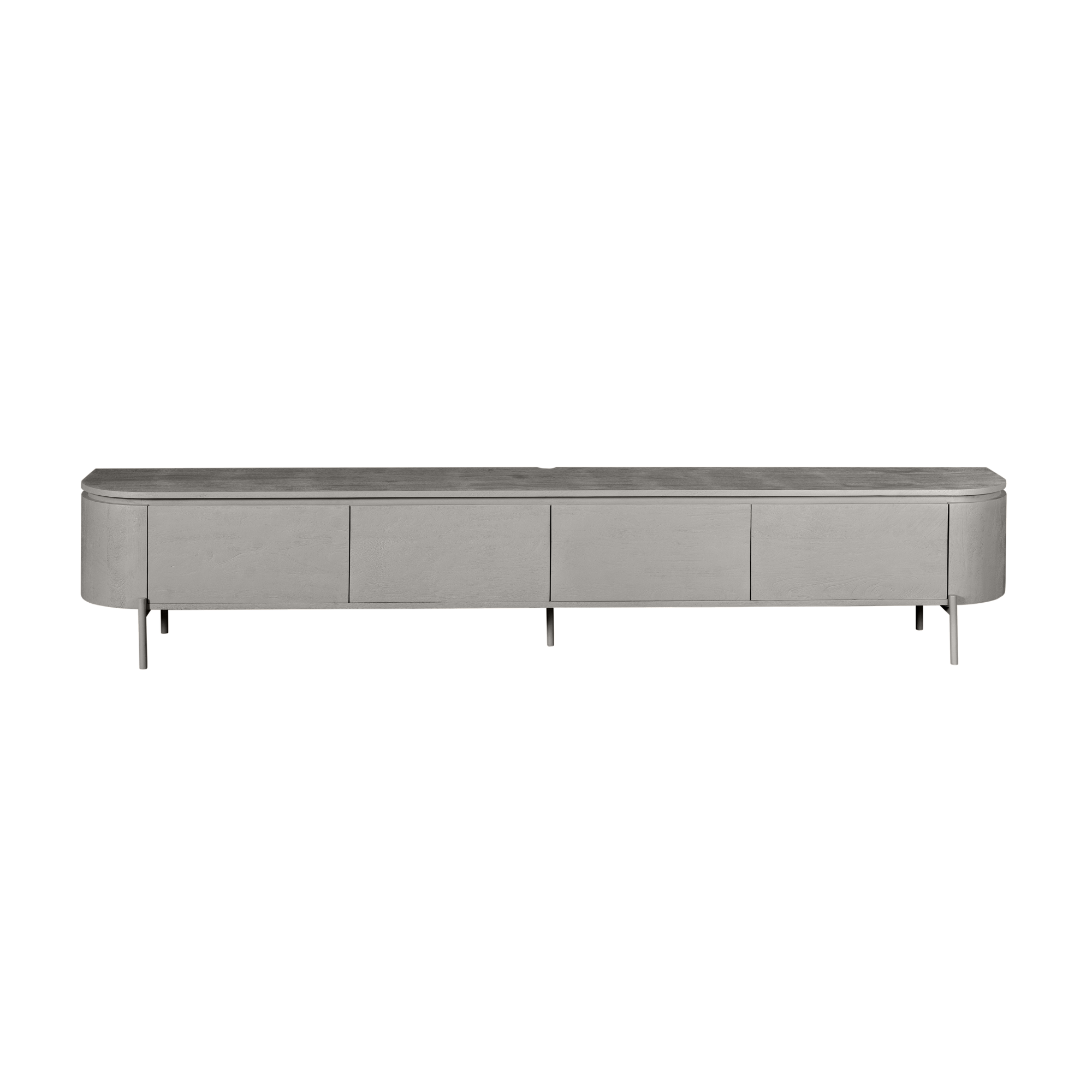 Tv meubel Excellent Taupe Mangohout 240 cm - Image 17