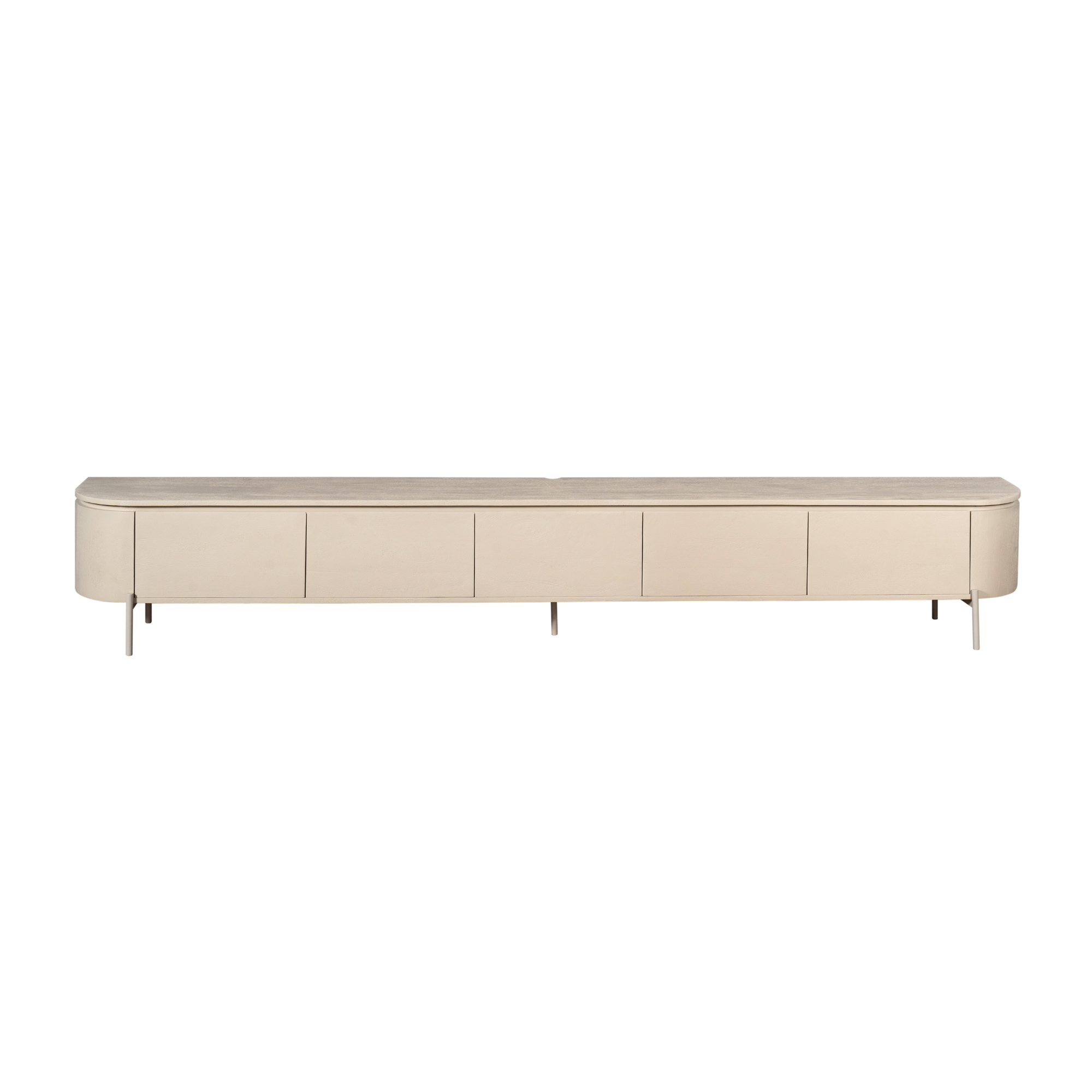 Tv meubel Excellent Zand Mangohout 280 cm - Image 8