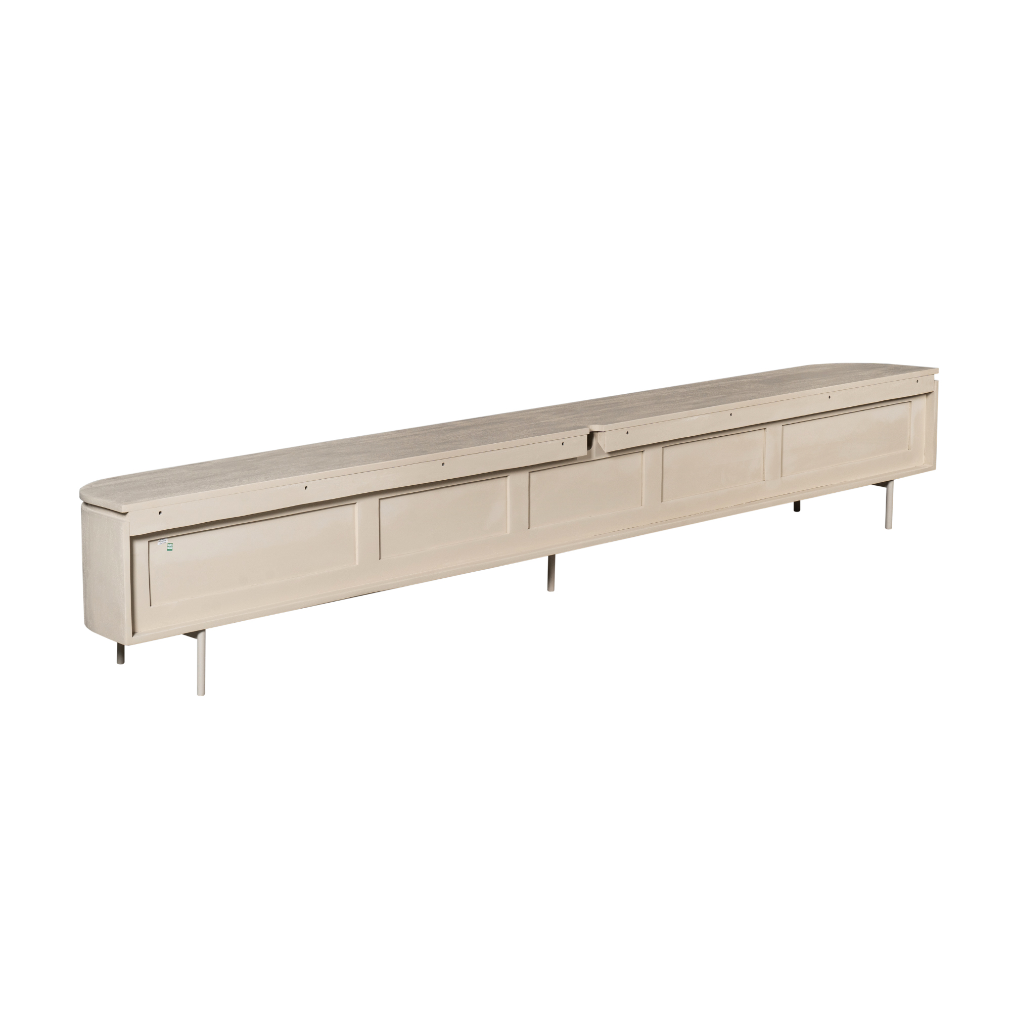 Tv meubel Excellent Zand Mangohout 280 cm - Image 9