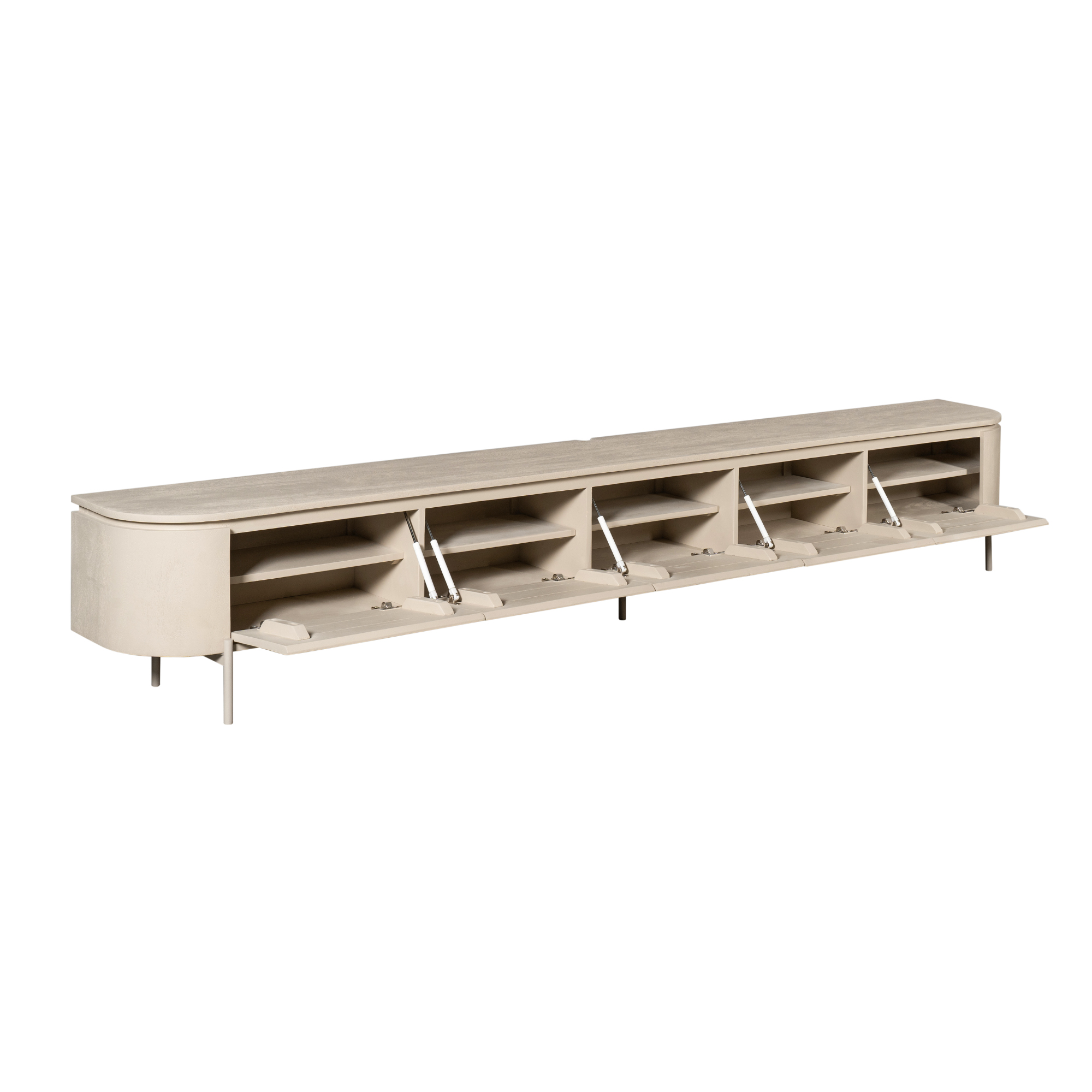 Tv meubel Excellent Zand Mangohout 280 cm - Image 10