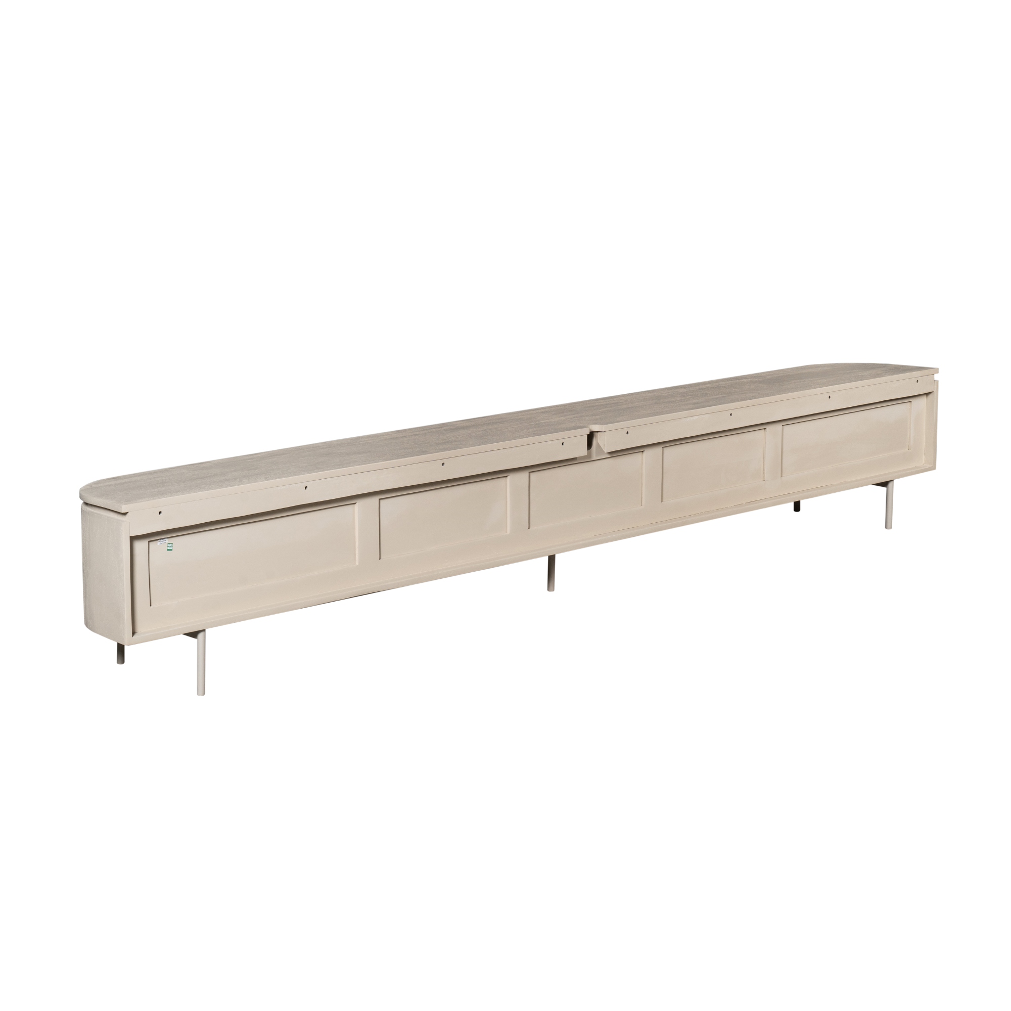 Tv meubel Excellent Zand Mangohout 280 cm - Image 16