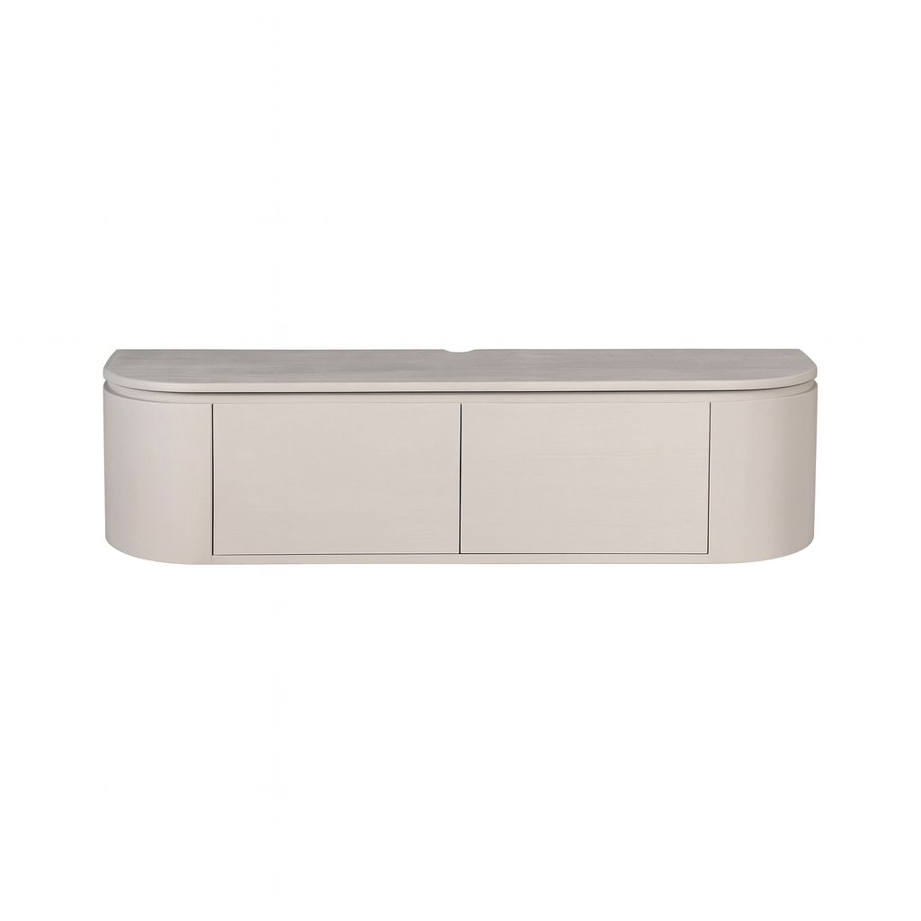 Tv meubel Excellent Taupe Mangohout 120 cm - Image 6