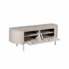 STF-1721_7 Tv meubel Excellent Taupe Mangohout 120 cm - Image 8