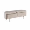 STF-1721_8 Tv meubel Excellent Taupe Mangohout 120 cm - Image 9