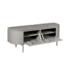 STF-1721_13 Tv meubel Excellent Taupe Mangohout 120 cm - Image 14