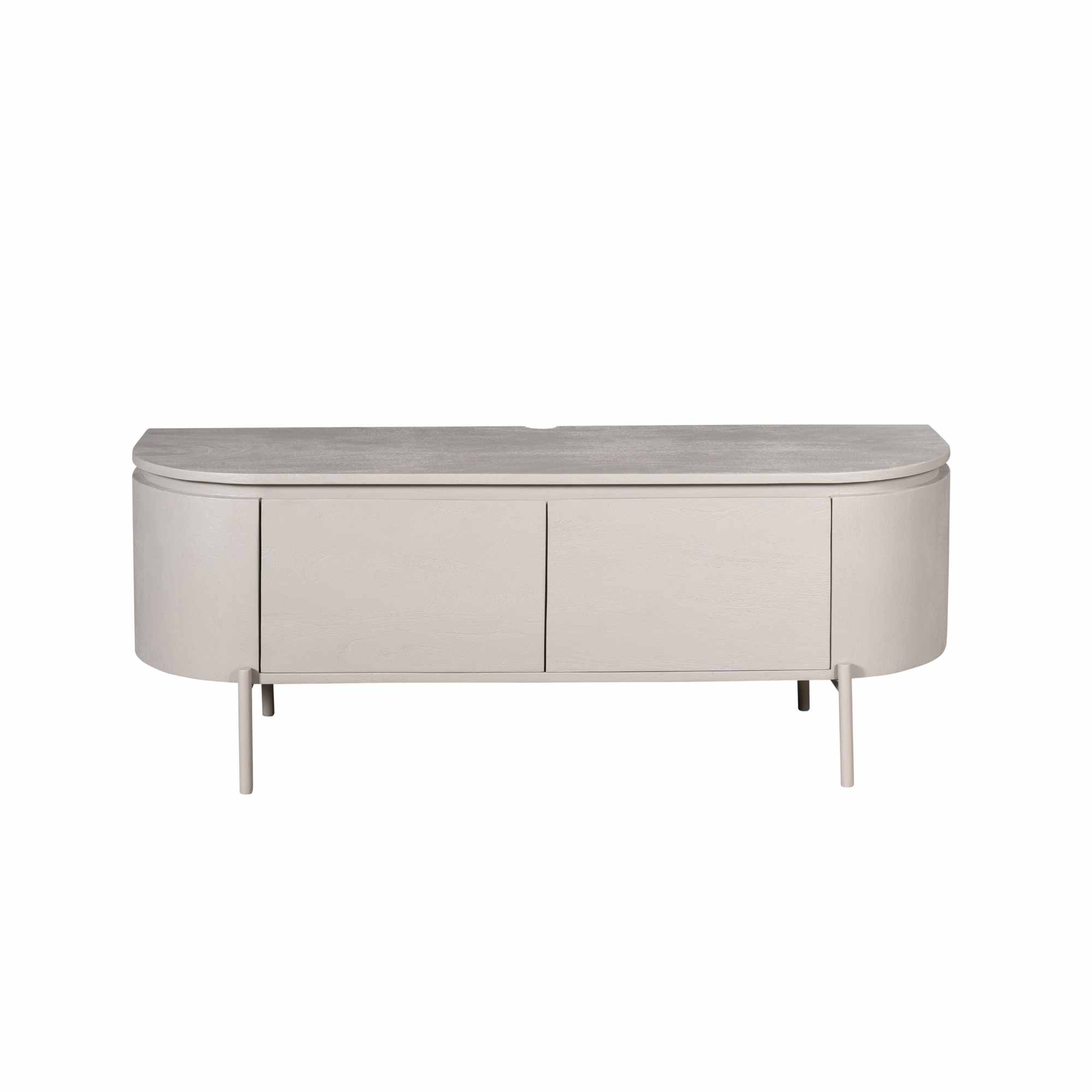 Tv meubel Excellent Taupe Mangohout 120 cm - Image 18