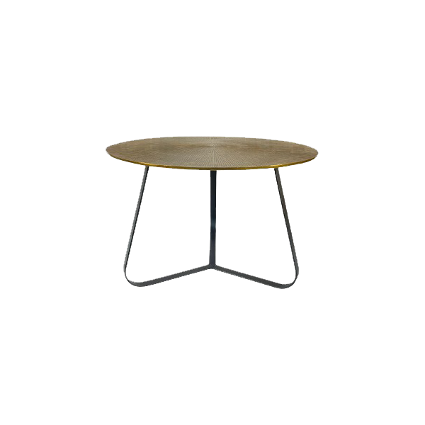 Ronde salontafel Kate Goud Aluminium 60 cm - Image 4