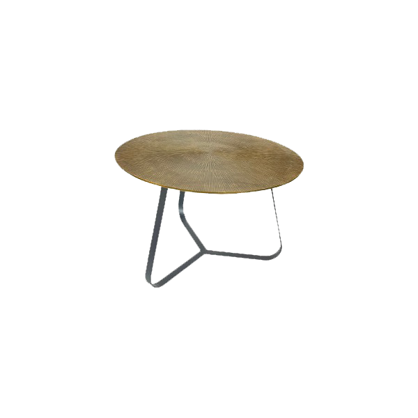 Ronde salontafel Kate Goud Aluminium 60 cm - Image 5