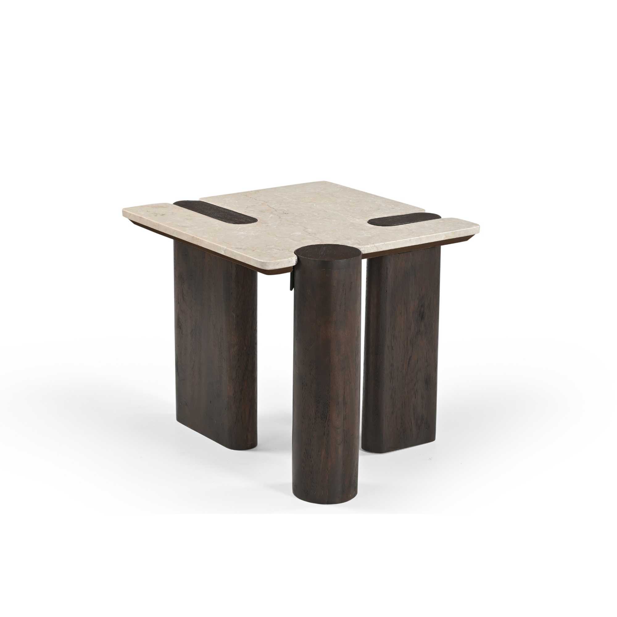 Bijzettafel Maeve Bruin Marmer 57 cm - Image 10