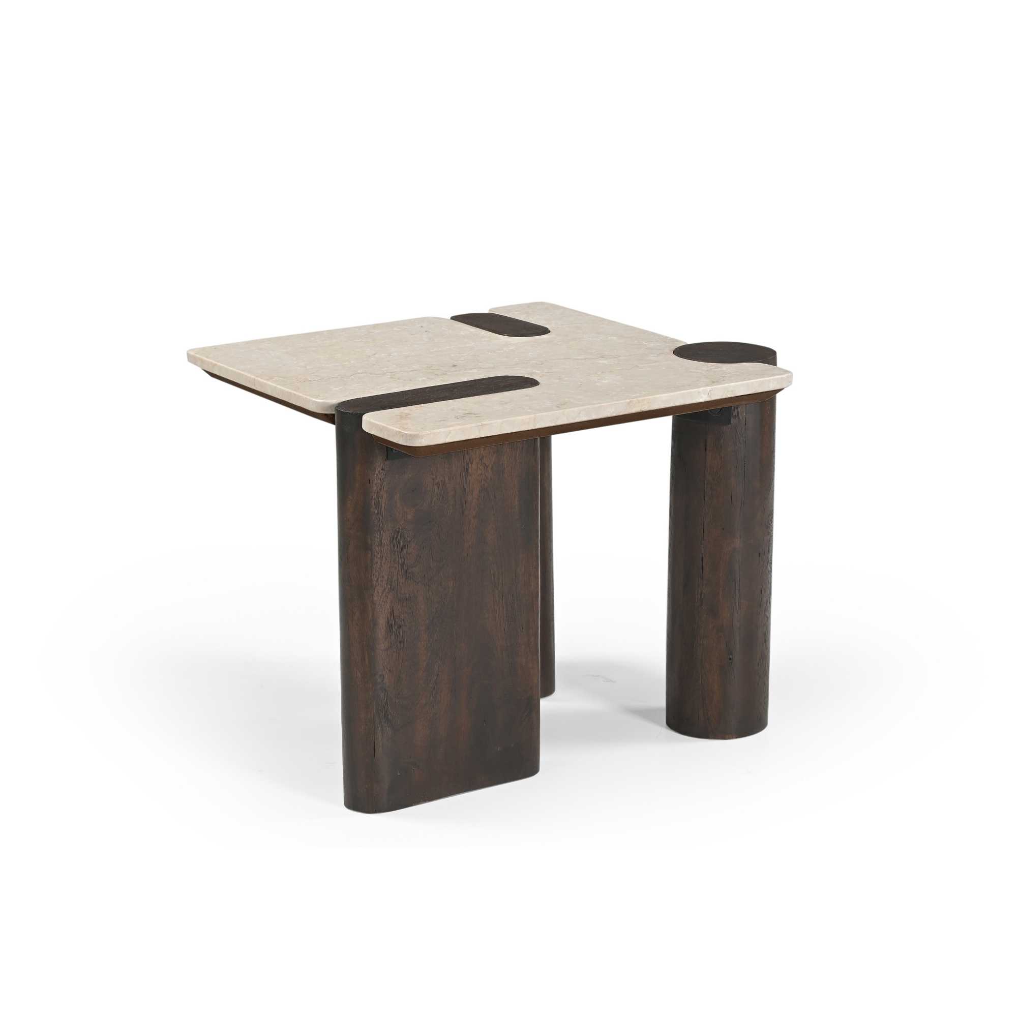 Bijzettafel Maeve Bruin Marmer 57 cm - Image 11