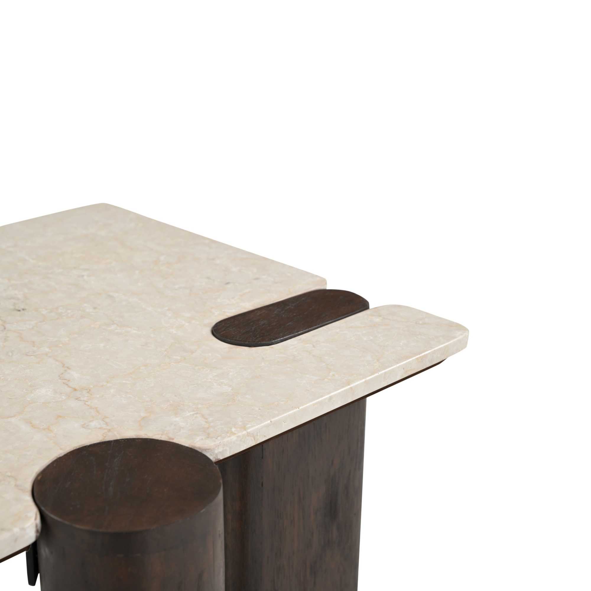 Bijzettafel Maeve Bruin Marmer 57 cm - Image 12