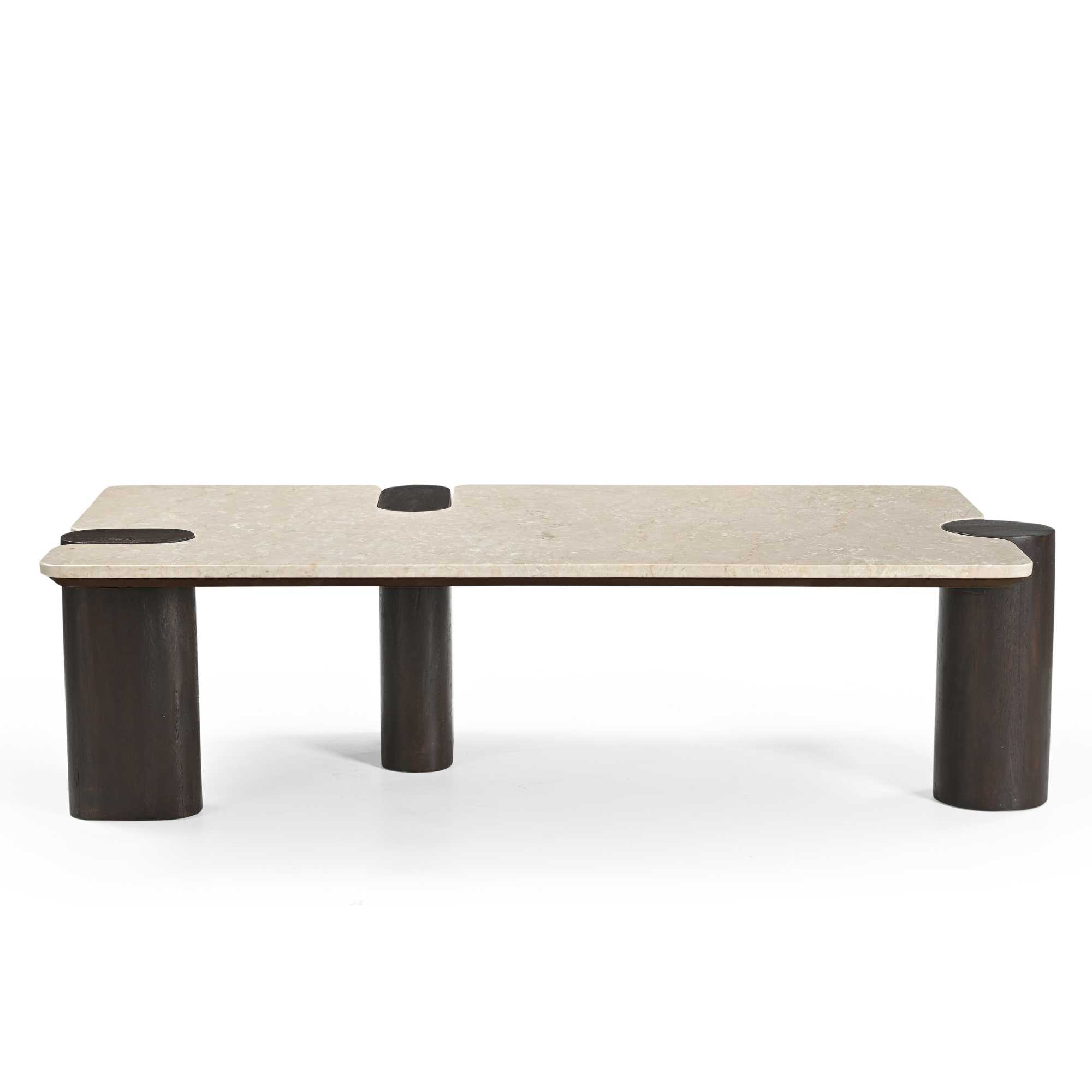 Salontafel Maeve Bruin Marmer 128 cm - Image 9
