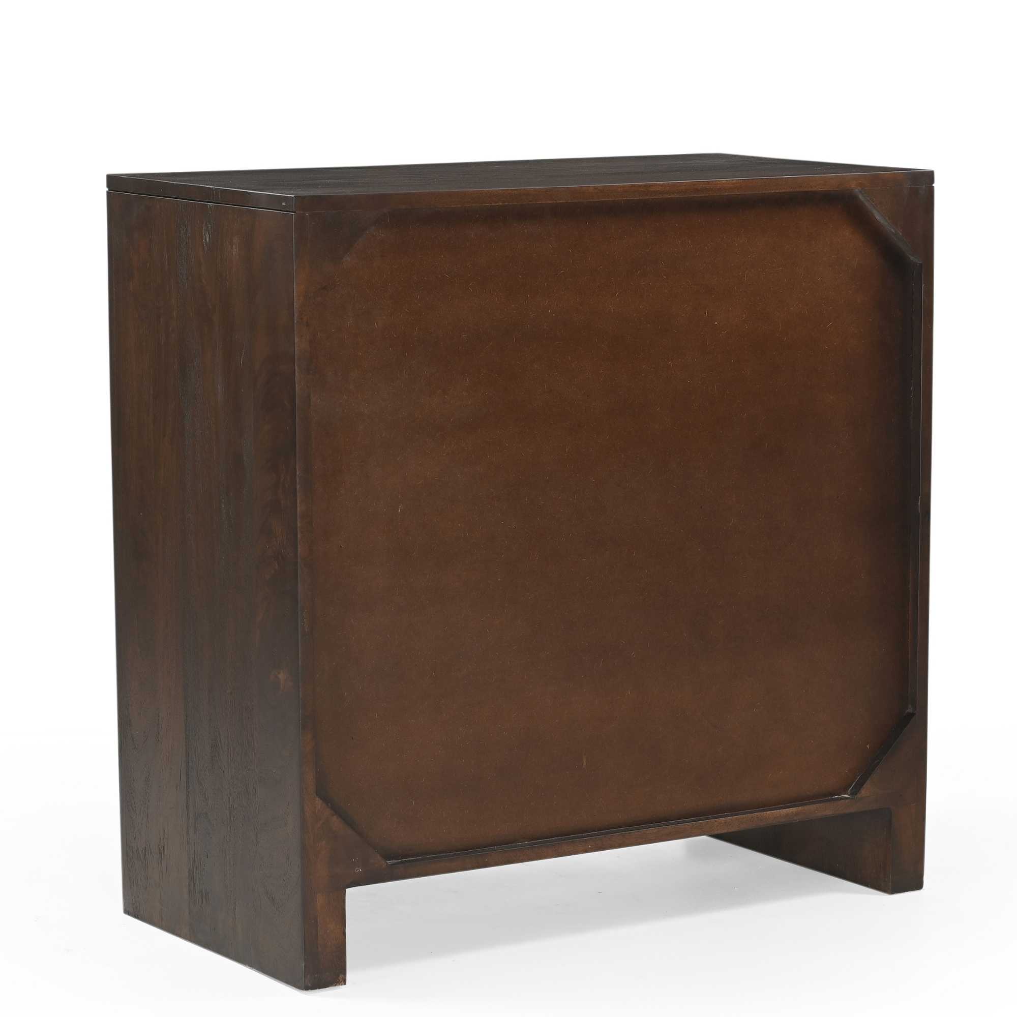Kabinet kastje Zana Bruin Mangohout 80 cm - Image 4
