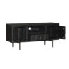 STF-1500_4 Tv meubel Brandy Zwart Mangohout 120 cm - Image 5
