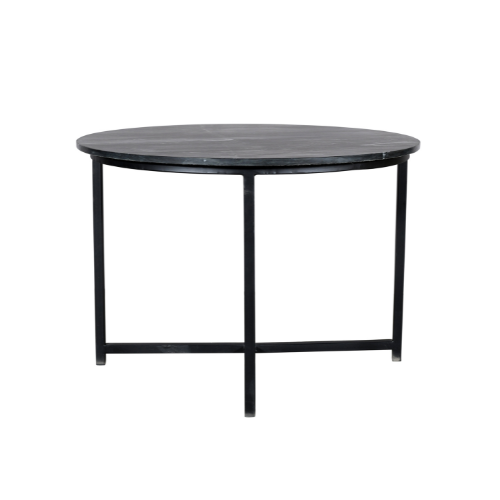 Salontafel Collin Zwart Marmer 75 cm - Image 3