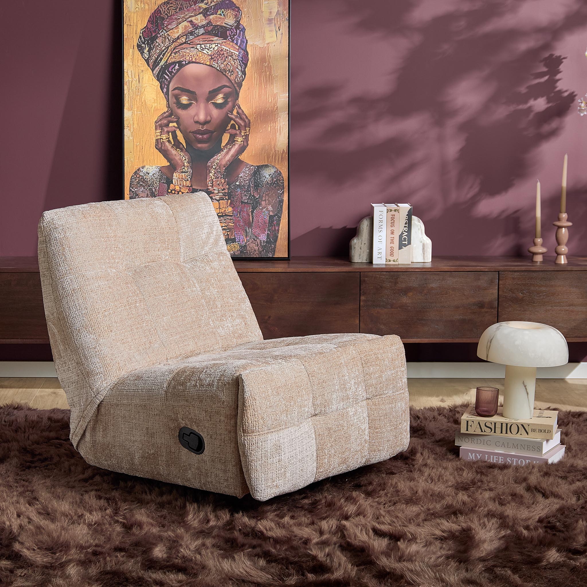 Relaxfauteuil Chill Beige - Image 1