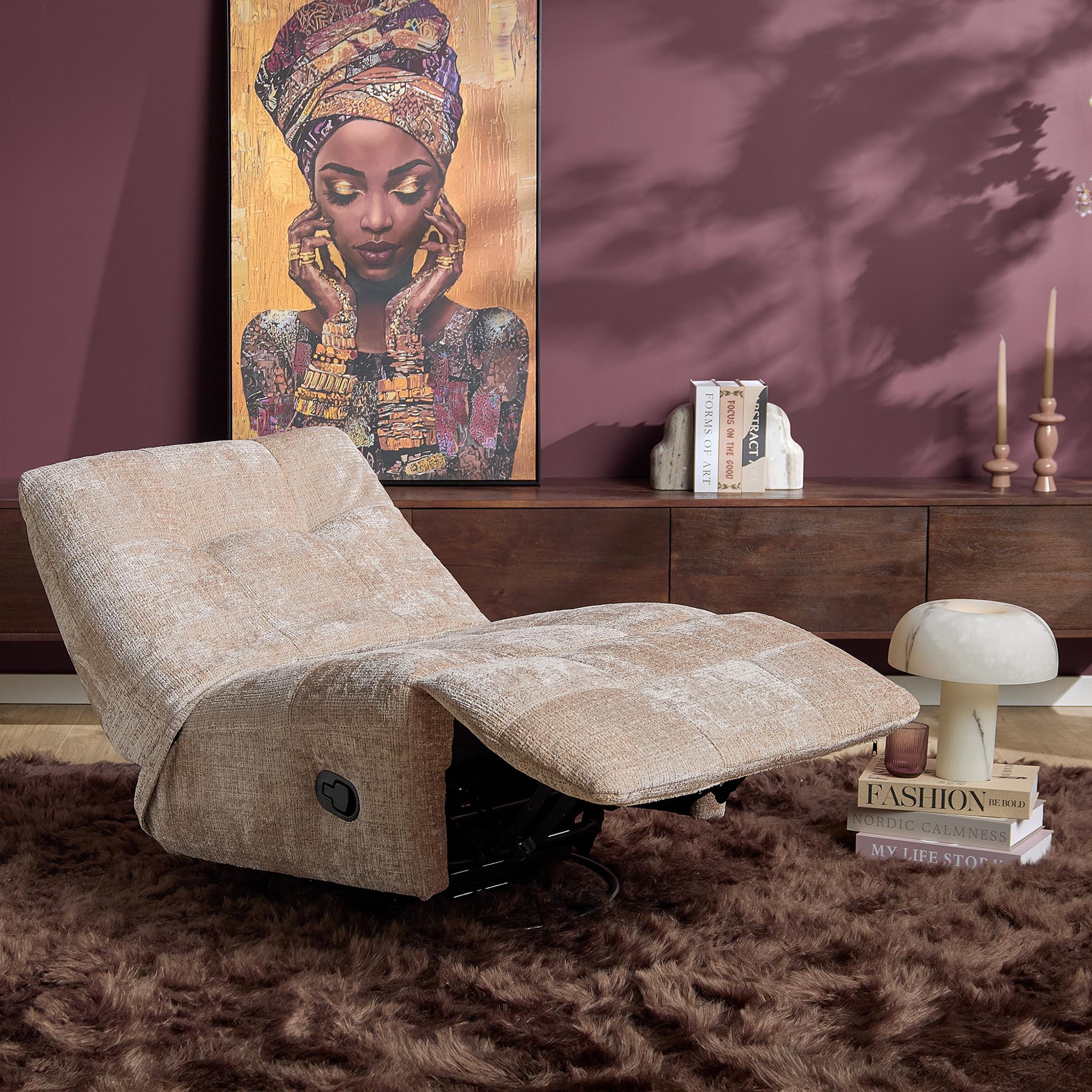 Relaxfauteuil Chill Beige - Image 3
