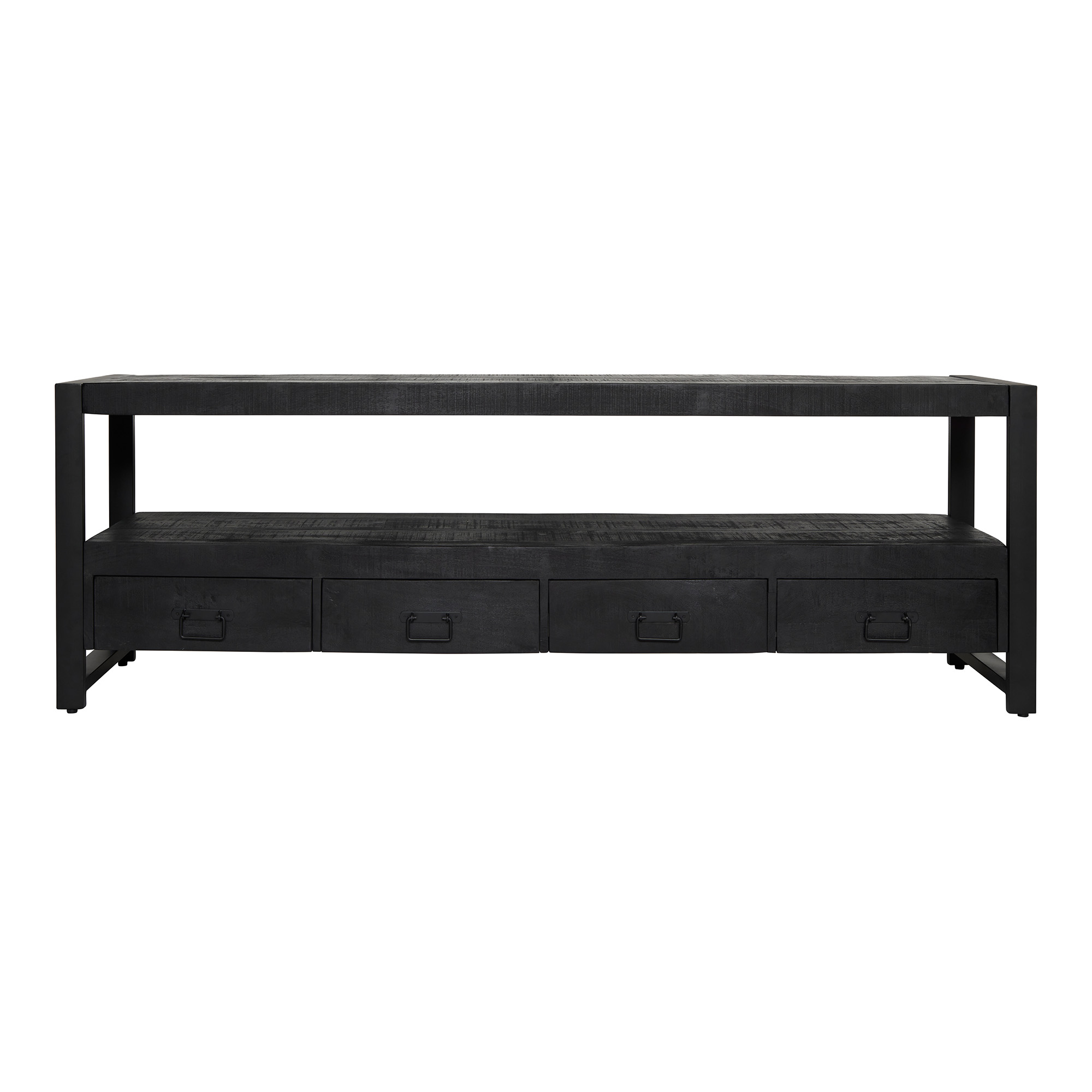 Tv meubel Boaz Zwart Mangohout 180 cm - Image 5