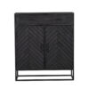 STF-8511_5 Kabinet New York Zwart Mangohout 100 cm - Image 6