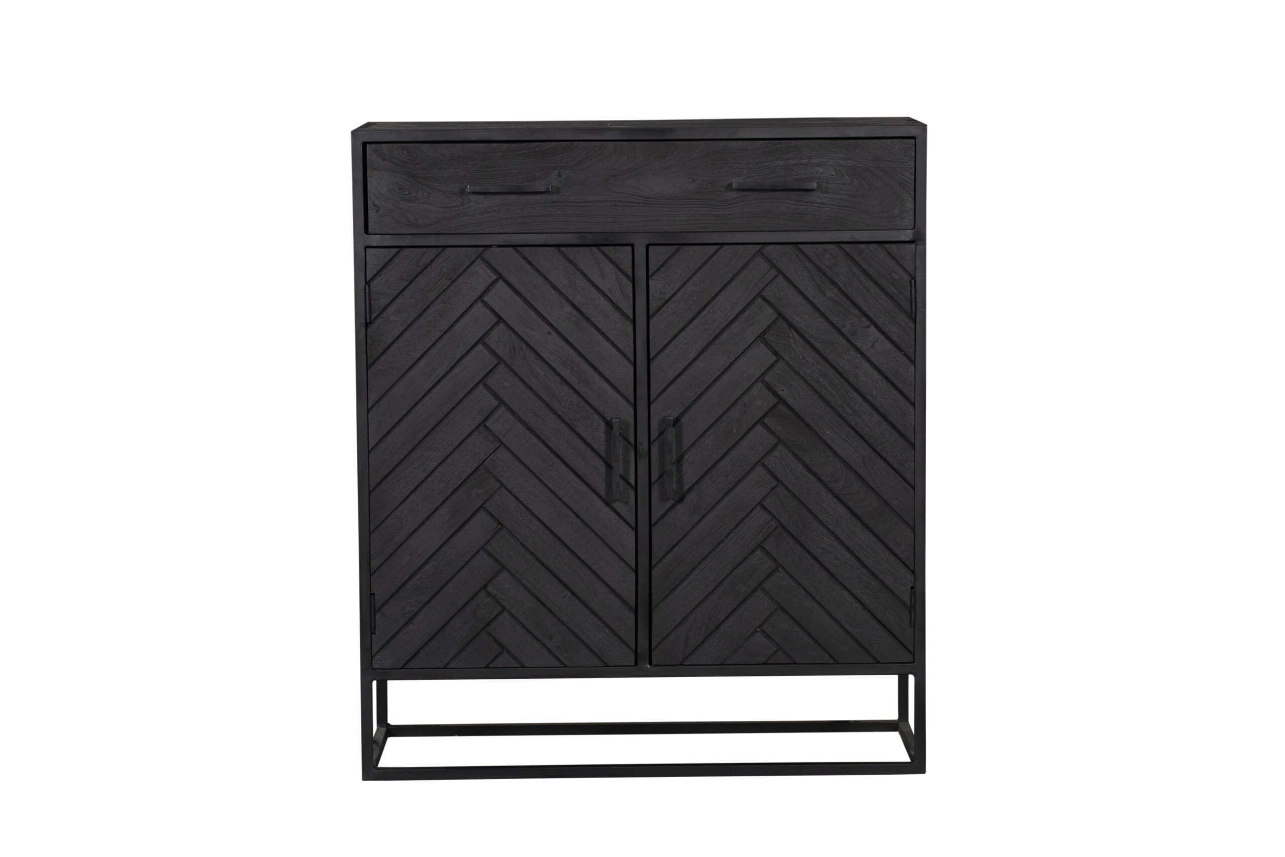 Kabinet New York Zwart Mangohout 100 cm - Image 6