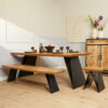 Eettafel Extense Naturel Mangohout 240 cm - Image 2