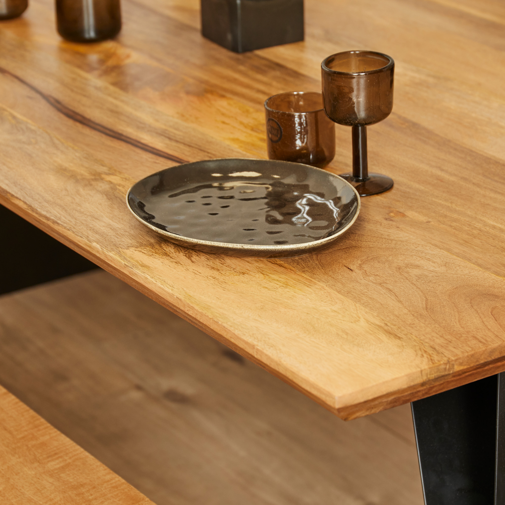 Eettafel Extense Naturel Mangohout 240 cm - Image 4