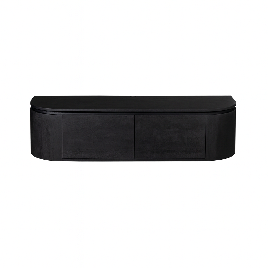 Tv meubel Excellent Zwart Mangohout 120 cm - Image 7