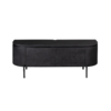 STF-1706_7 Tv meubel Excellent Zwart Mangohout 120 cm - Image 8