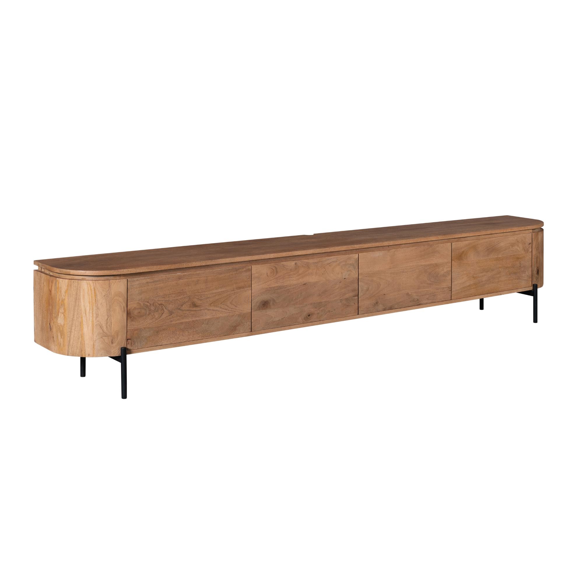 Tv meubel Excellent Naturel Mangohout 200 cm - Image 13