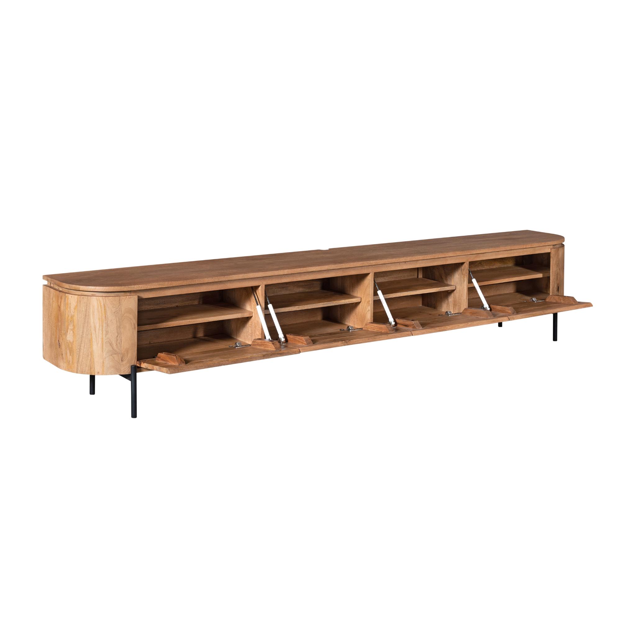 Tv meubel Excellent Naturel Mangohout 200 cm - Image 14