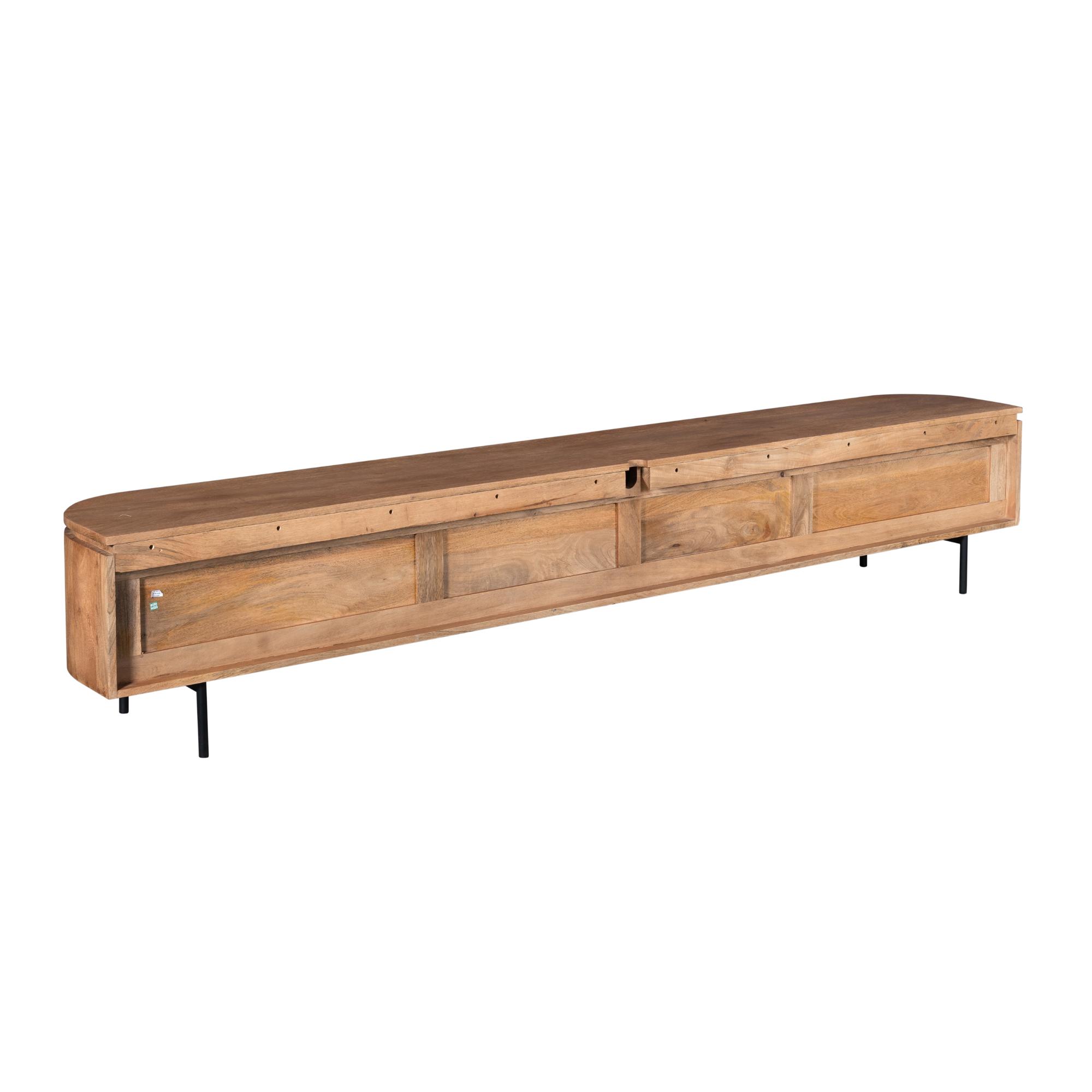 Tv meubel Excellent Naturel Mangohout 200 cm - Image 15