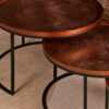 Salontafel set Clive Koper Aluminium 70 cm - Image 2