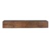 STF-2839_5 Zwevend tv meubel Vision Bruin Mangohout 240 cm - Image 6