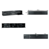 STF-2805_3 Zwevend tv meubel Vison Zwart Mangohout 160 cm - Image 4