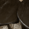 STF-9075_1 Bijzettafel Milou Zwart Mangohout 60 cm - Image 2