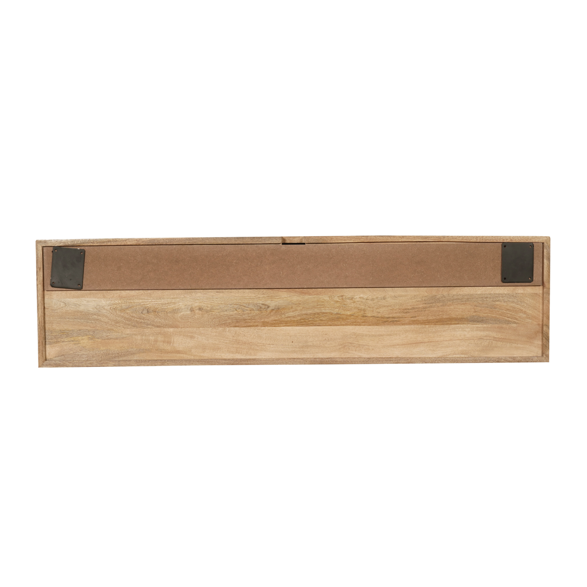 Zwevend tv meubel Madison Naturel Mangohout 120 cm - Image 9