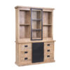 STF-510_2 Vitrinekast Noa Naturel Mangohout 160 cm - Image 3