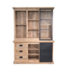 STF-510_3 Vitrinekast Noa Naturel Mangohout 160 cm - Image 4