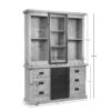 STF-510_5 Vitrinekast Noa Naturel Mangohout 160 cm - Image 6