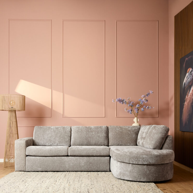 MySofa Alma Hoekbank Greige  2,5 zits+Divan Rechts - Image 1