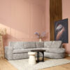 MYS-2003_1 MySofa Alma Hoekbank Greige 2,5 zits+Divan Rechts - Image 2