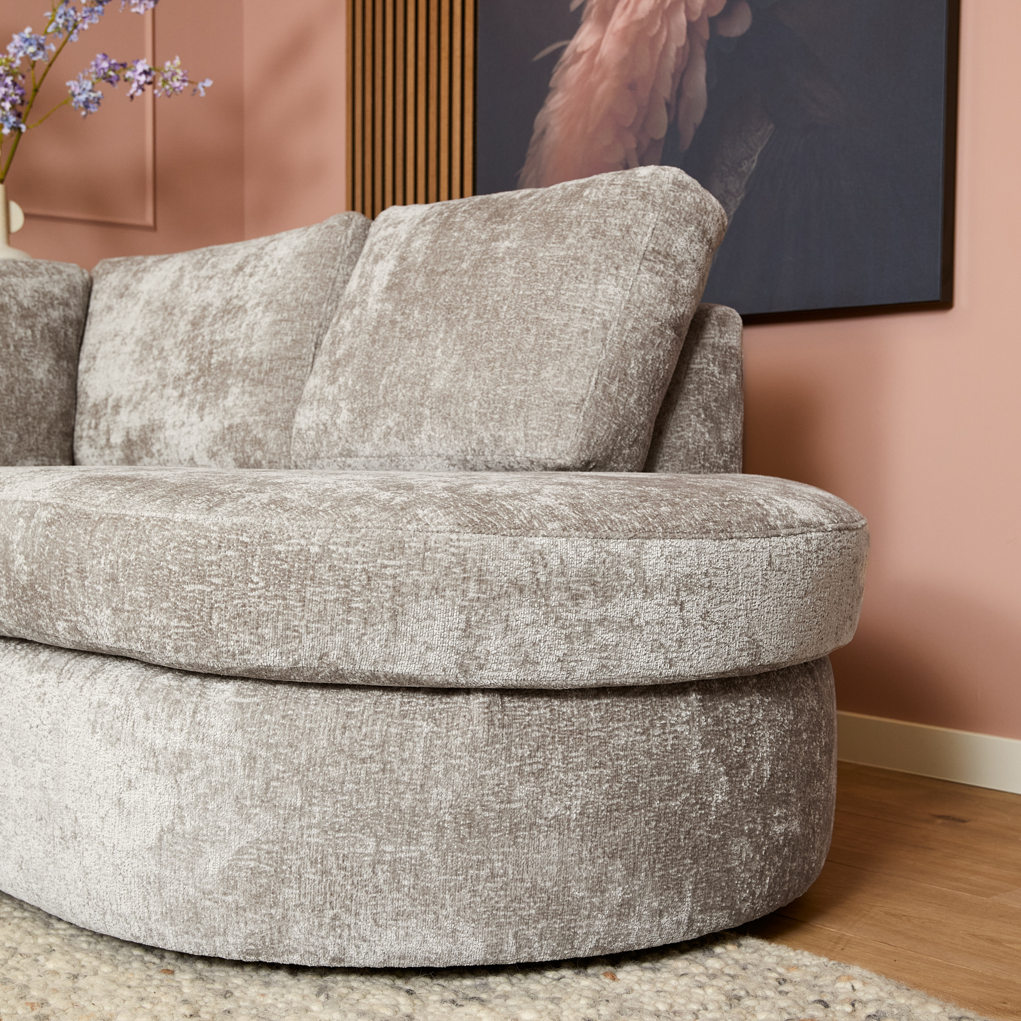 MySofa Alma Hoekbank Greige  2,5 zits+Divan Rechts - Image 4