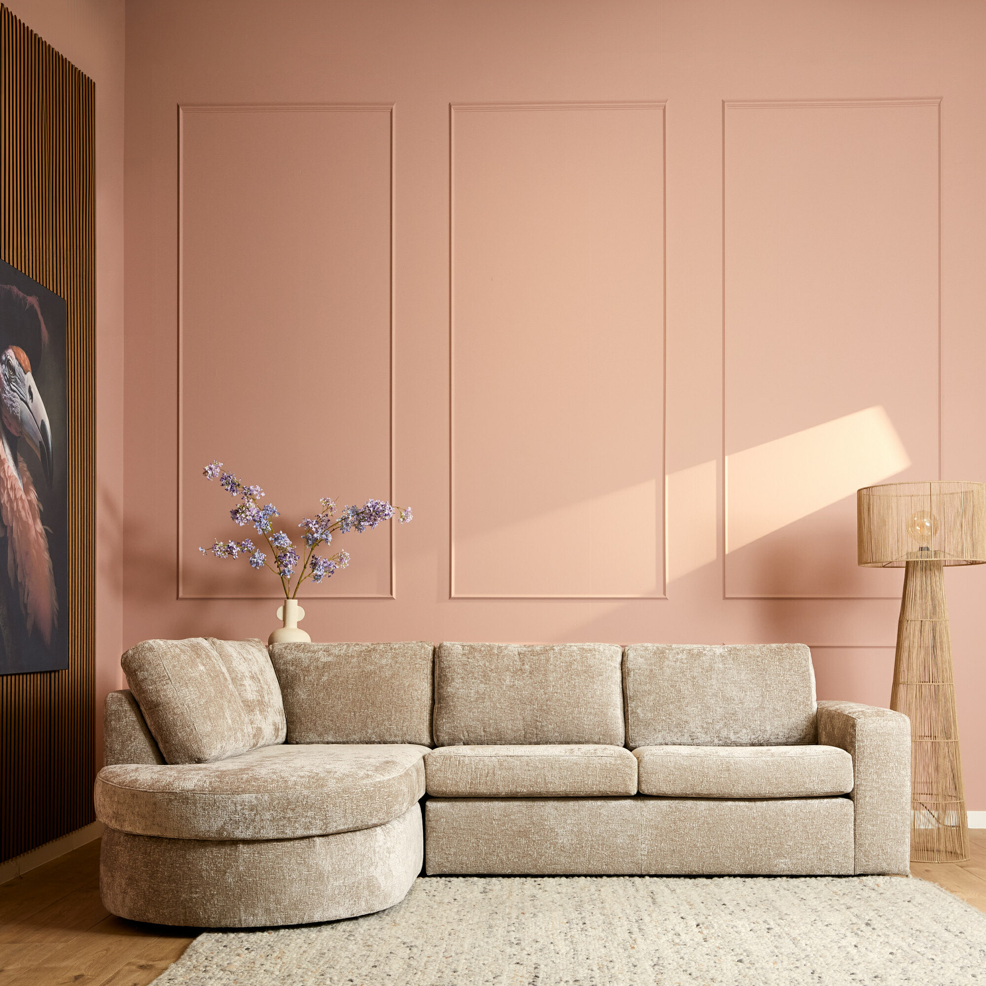MySofa Alma Hoekbank Greige Divan Links+2,5 zits - Image 14
