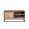 STF-3116_1 Tv meubel Dakota Naturel Mangohout 100 cm - Image 2