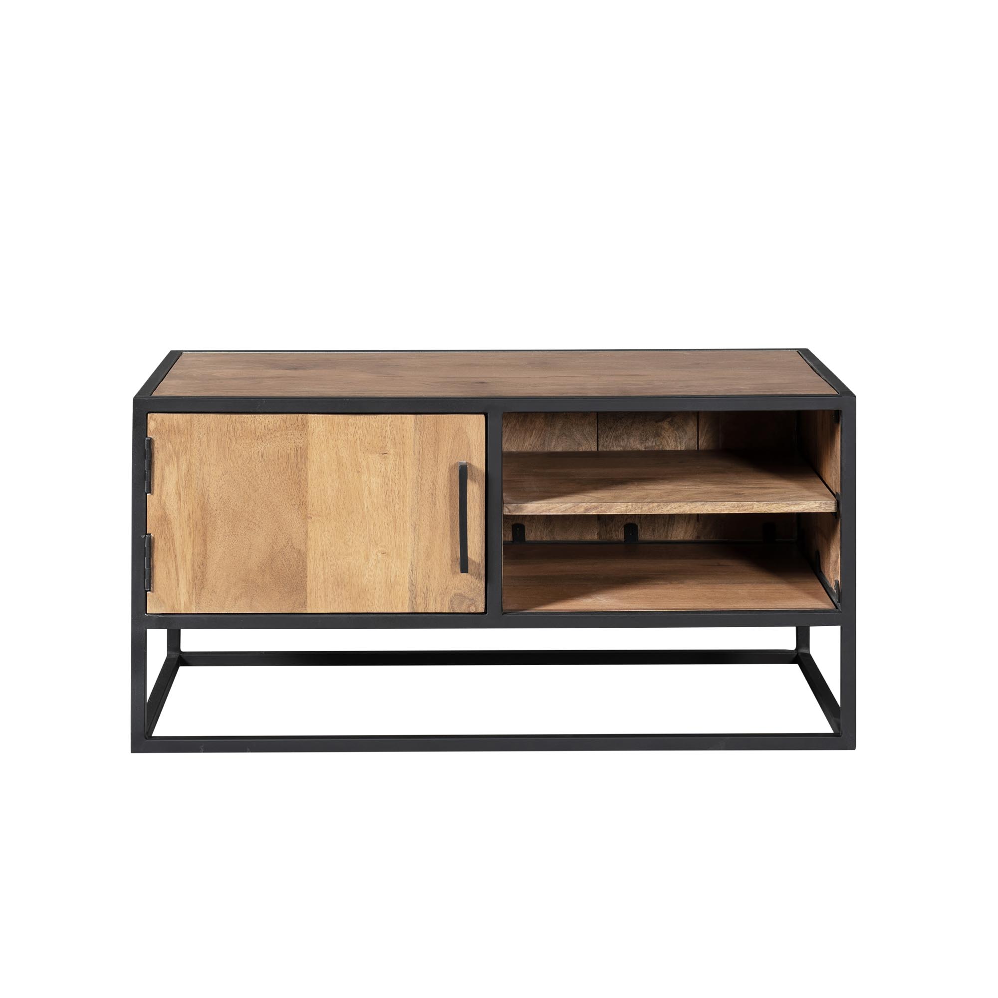 Tv meubel Dakota Naturel Mangohout 100 cm - Image 6