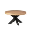 STF-3115_2 Ronde salontafel Dakota Naturel Mangohout 80 cm - Image 3