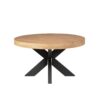 STF-3115_3 Ronde salontafel Dakota Naturel Mangohout 80 cm - Image 4